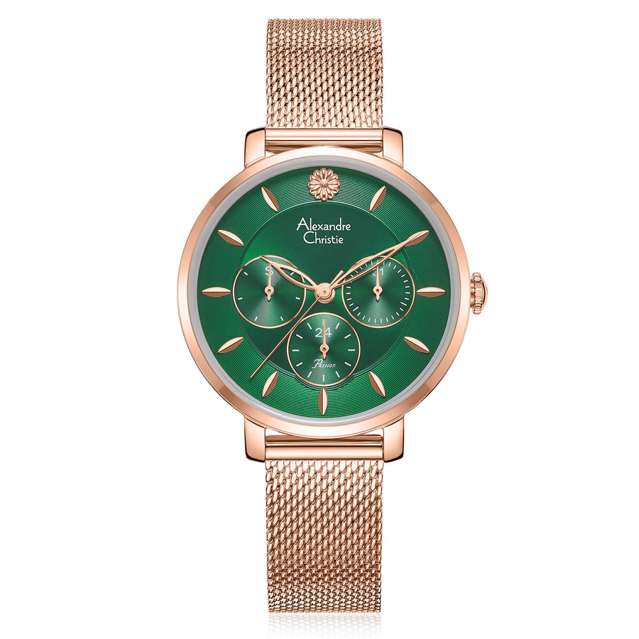 2959BFBRGGN Women's Multifunction Quartz Watch 35mm