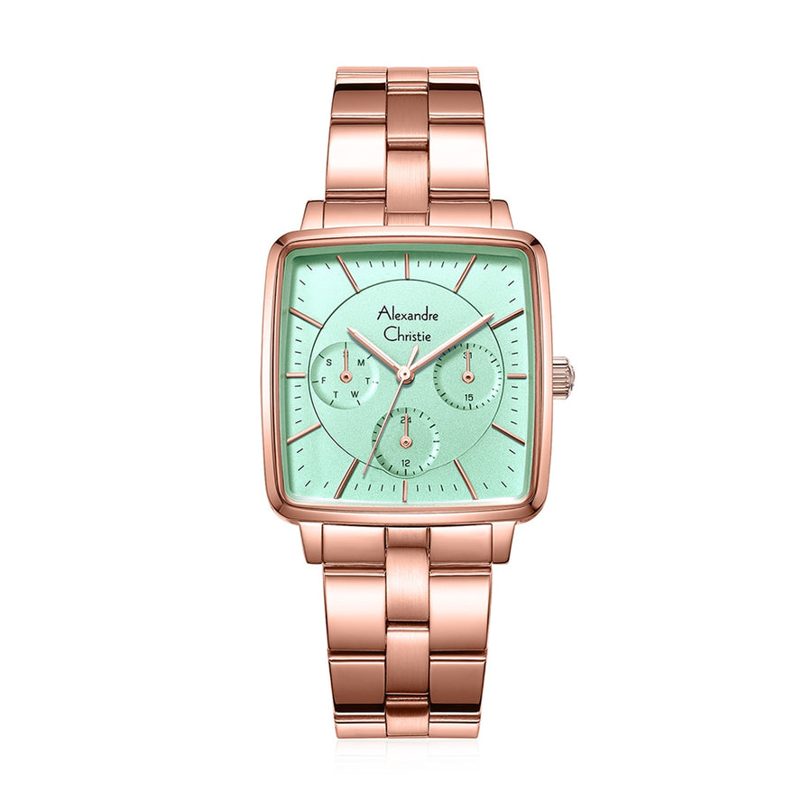Alexandre Christie 5003BFBRGGN Women's Multi-Function Quartz Watch 31mm