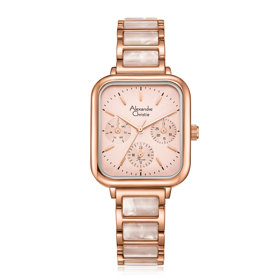 Alexandre Christie 2C14BFBRGPN Women's Multifunction Quartz Watch 29mm
