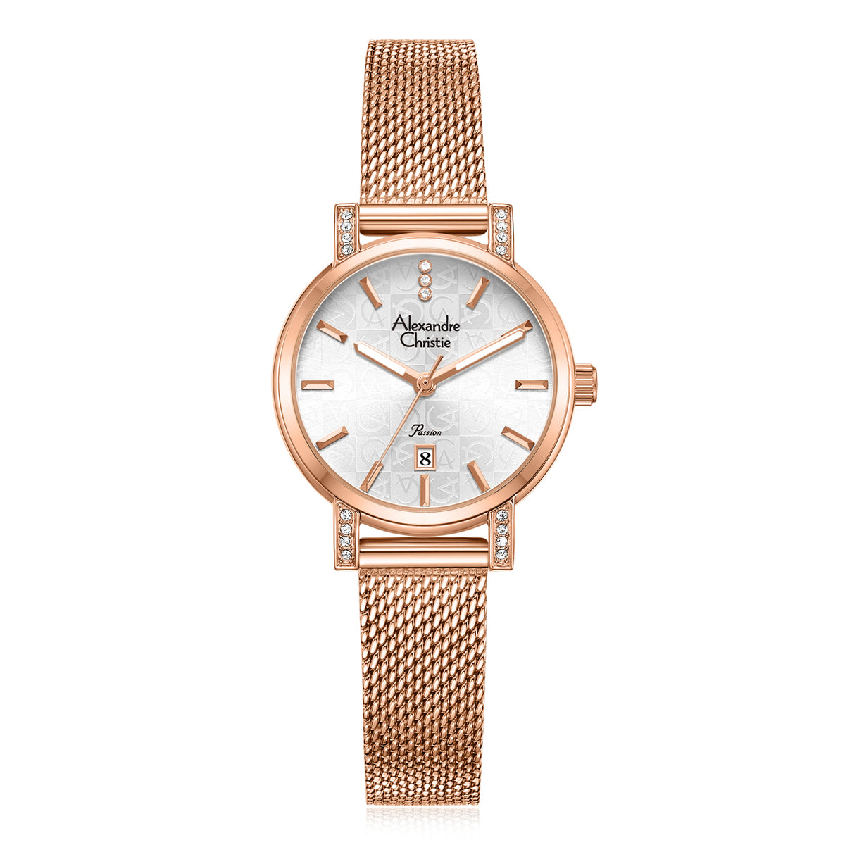Alexandre Christie 2C20LDBRGSL Women's Classic Quartz Watch 28mm