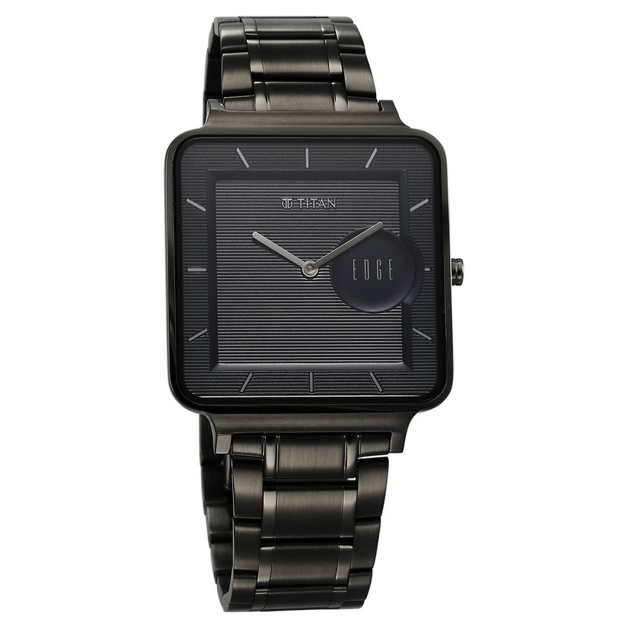 10017QM01 Edge Quad Men's 2 Hands Quartz Watch 38mm