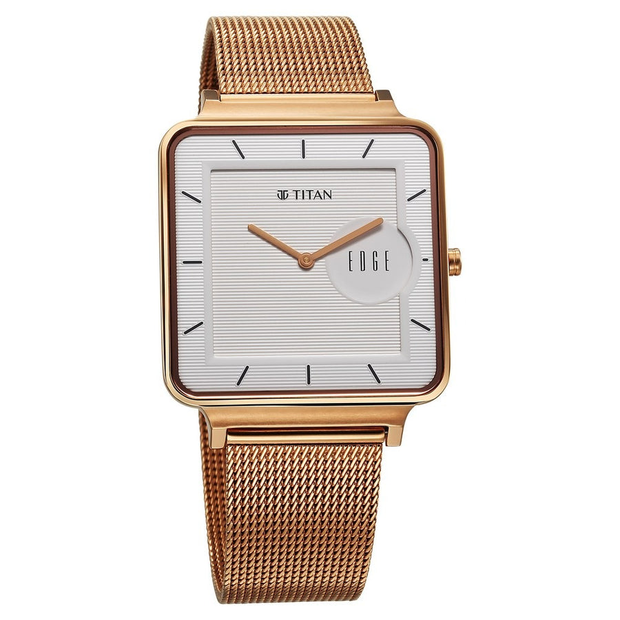 10017WM01 Edge Quad Men's 2 Hands Quartz Watch 38mm