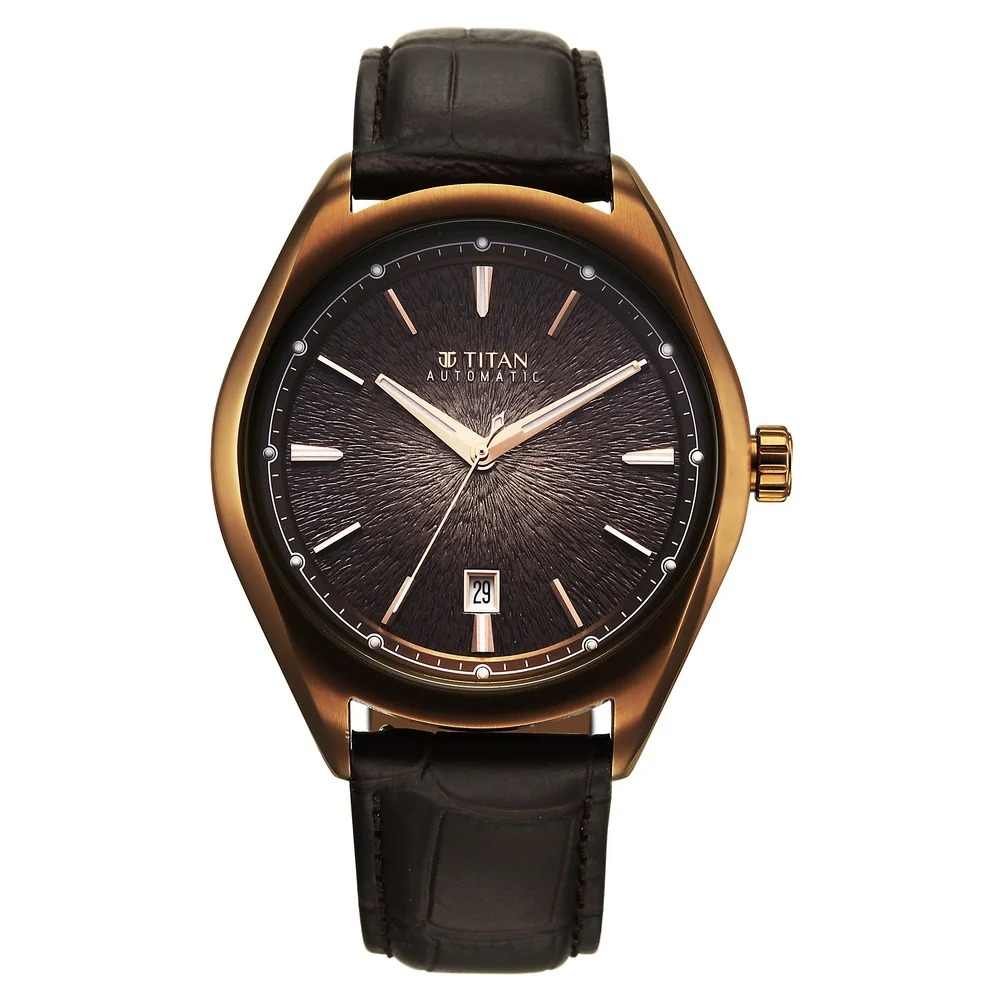 Titan Stellar 10051QL01 Men's Automatic Watch 42mm