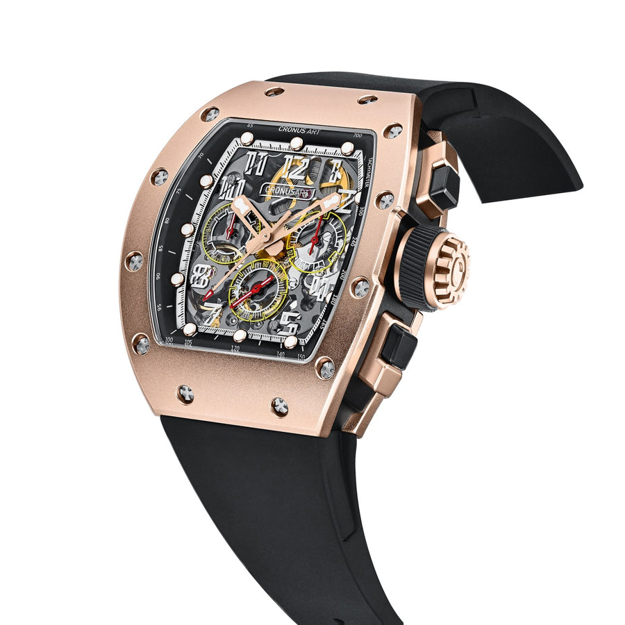 CM09-012 Men's Carbon Case Automatic Watch 42mm