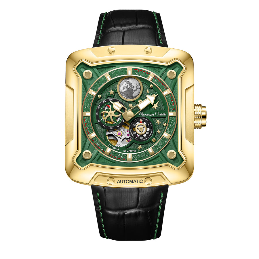 3030GALGPGN1 Cosmic Limited Edition Automatic Watch For Men 43mm