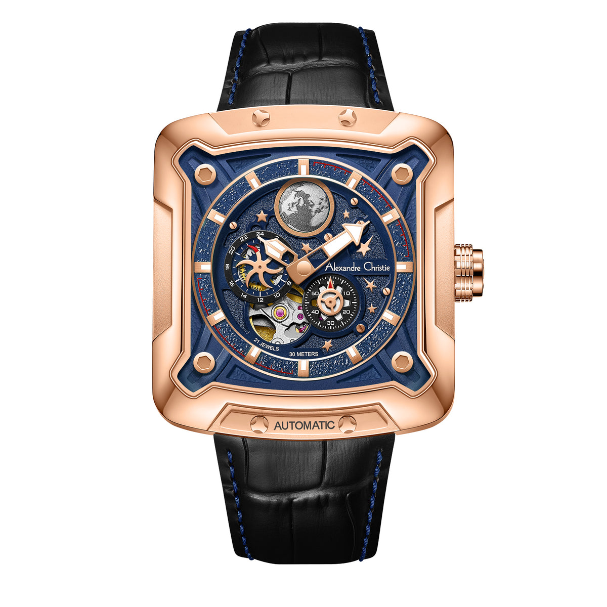 3030GALRGBU1 Cosmic Limited Edition Automatic Watch For Men 43mm