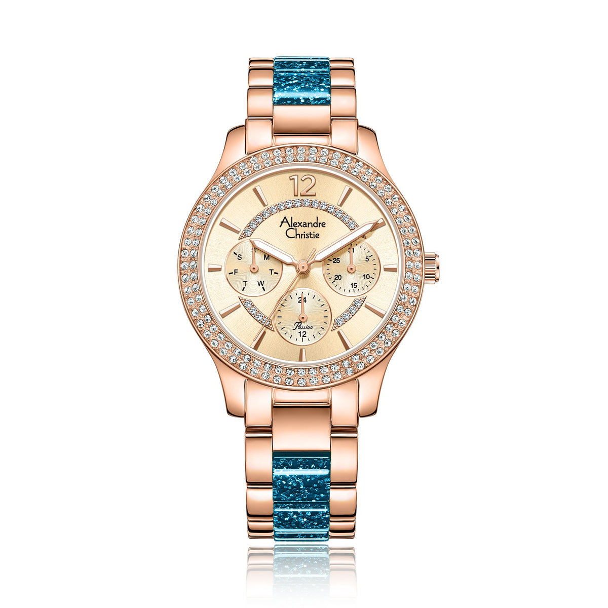2914BFBRGLGLB Women's Multi-Function Quartz Watch 35mm