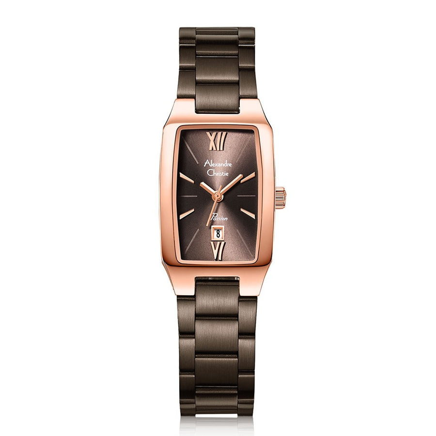 Alexandre Christie 2455LDBROBO Women's Classic Quartz Watch 22mm