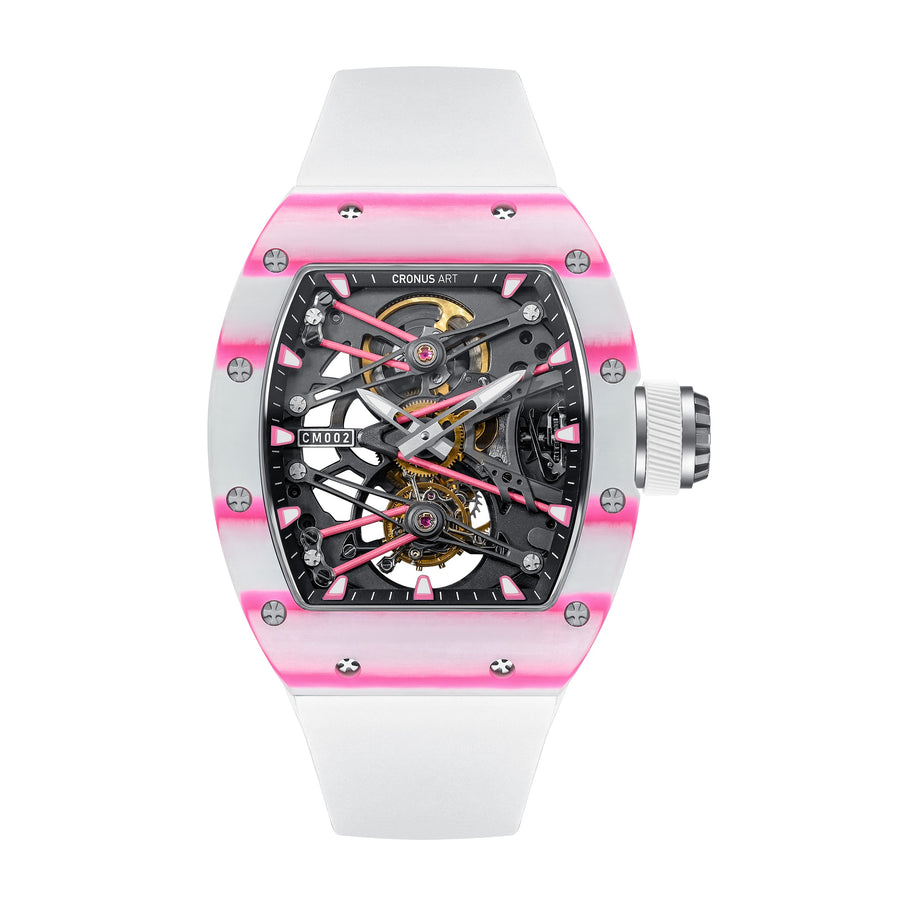 Cronus Art CM002-038P Power Shadow Manual Winding WatchFor Men 42mm