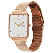 10017WM01 Edge Quad Men's 2 Hands Quartz Watch 38mm