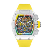 CM08-032 Men's Crystal Case Automatic Watch 42mm