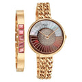 Titan Raga Glimmers 95342WM01F Women's Quartz Watch 34mm