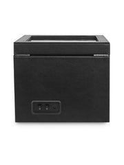 ACWW2X8BK01 Automatic Watch Winder 2 Rotating Slots with 8 Slot Organiser
