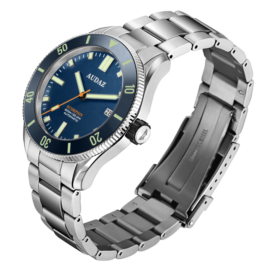 3090-02 SCORPION Men's Automatic Watch 40mm