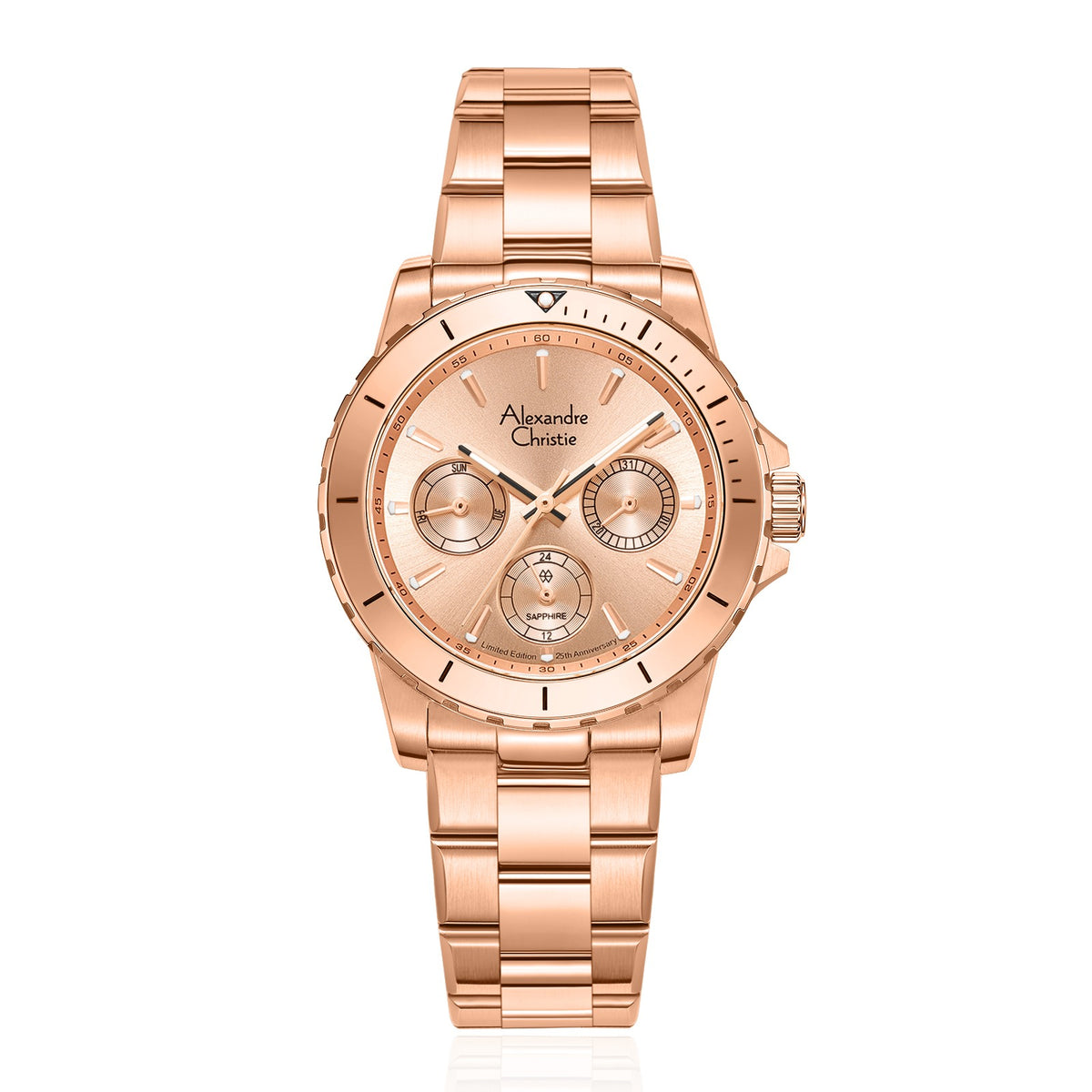 6141XXVBRGLN 25th Anniversay Limited Edition Women's Chronograph Quartz Watch 35mm