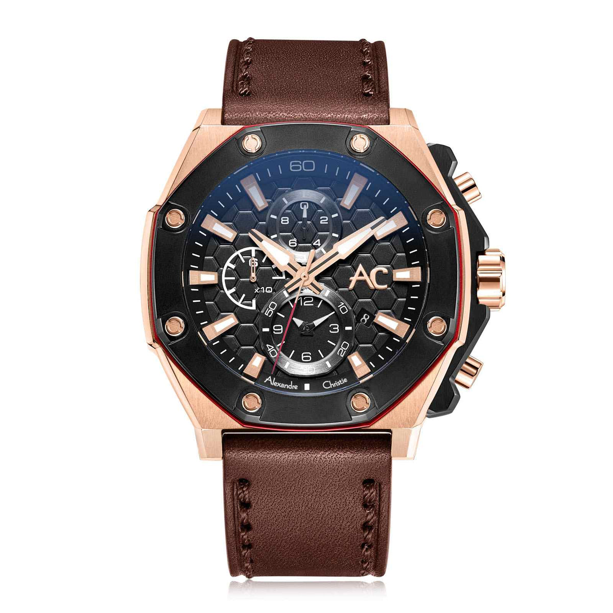 9601MCLBRBA Men's Chronograph Quartz Watch 47mm