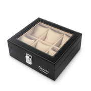 ACWORG01BK6 Unisex 6 Slot Watch Organiser Box