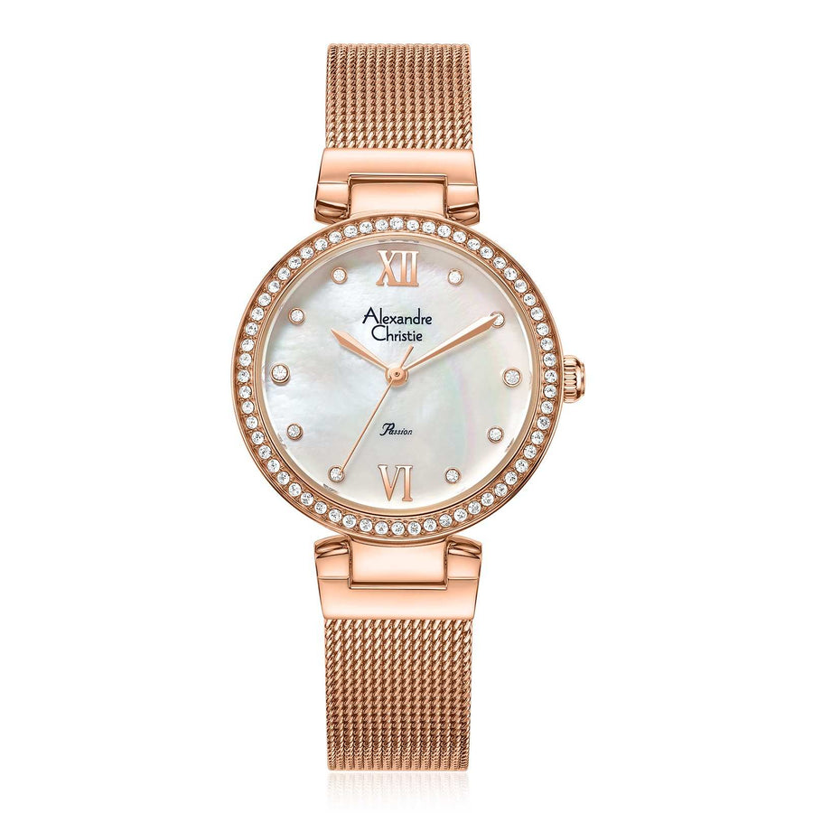 Alexandre Christie 2754LHBRGMS Women's Classic Quartz Watch 31mm