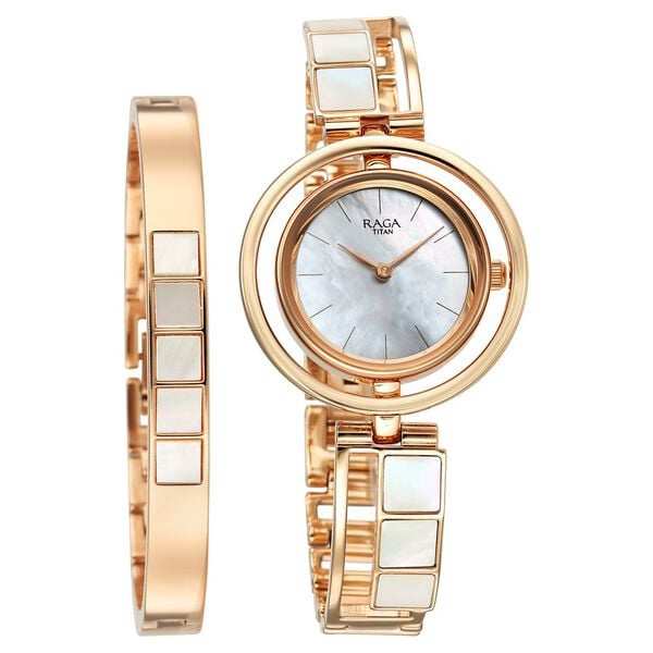 Titan 95232WM01F Women's Analog Quartz Watch 25mm