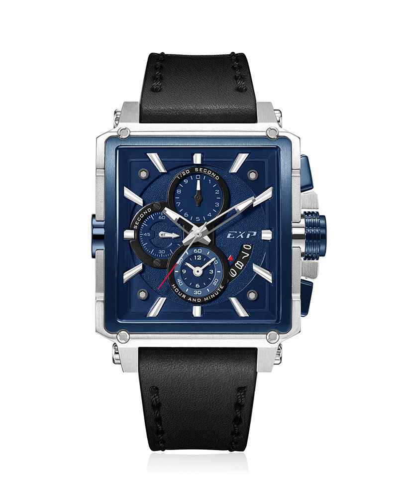EXP E6618MCLTUBU Men's Chronograph Watch 41mm