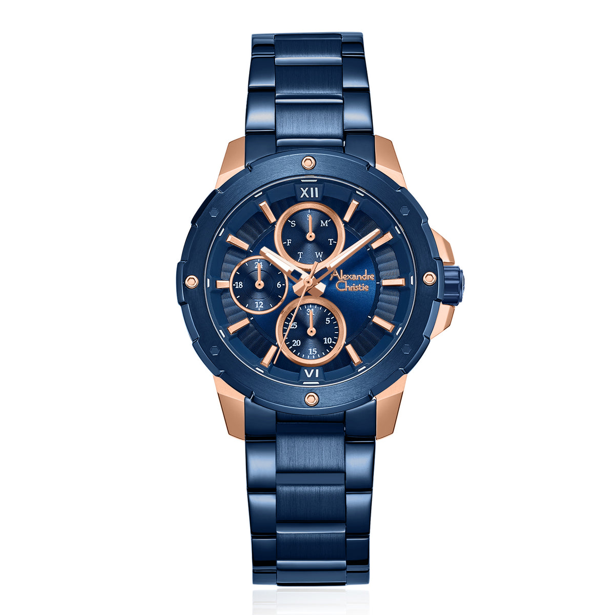 6410BFBURBU2 Women's Multifunction Quartz Watch 36mm