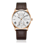 Alexandre Christie 6437MFLRGSL Men's Classic Quartz Watch 42mm