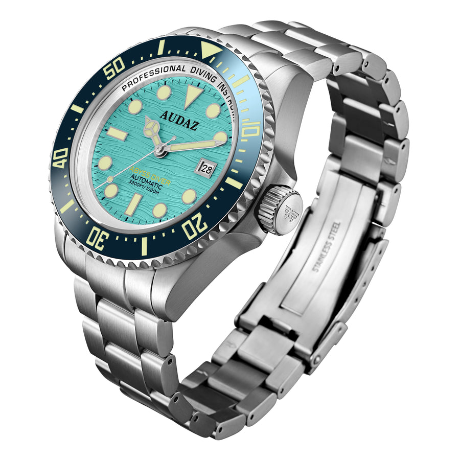 3010-07 ABYSS DIVER Men's Automatic Watch 44mm