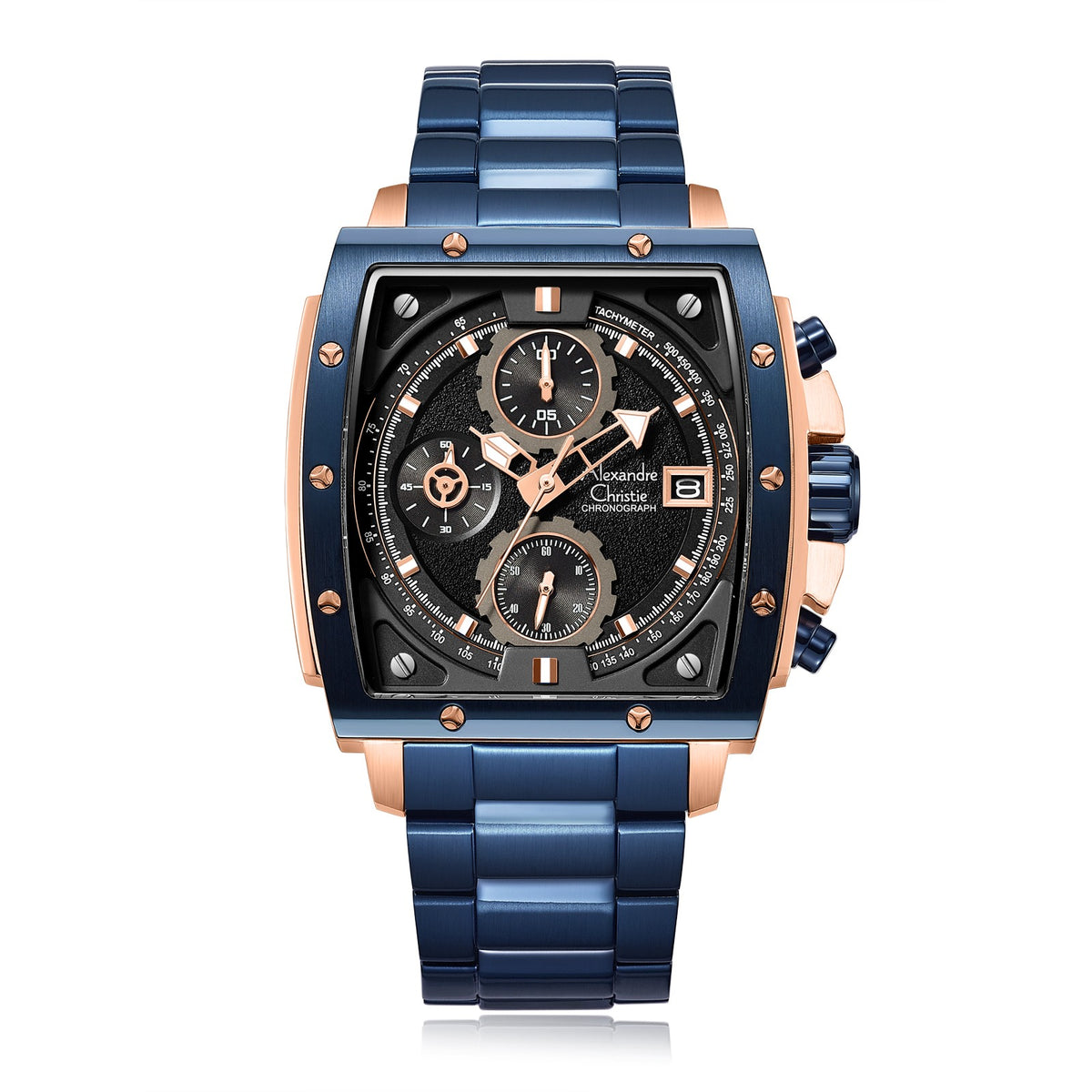 6376MCBURBA Men's Chronograph Quartz Watch 44mm