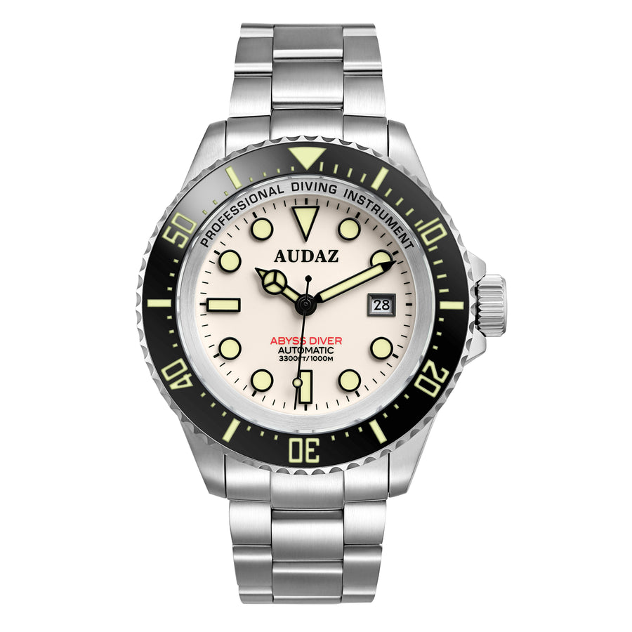 Audaz 3010-09 ABYSS DIVER Men's Automatic Watch 44mm