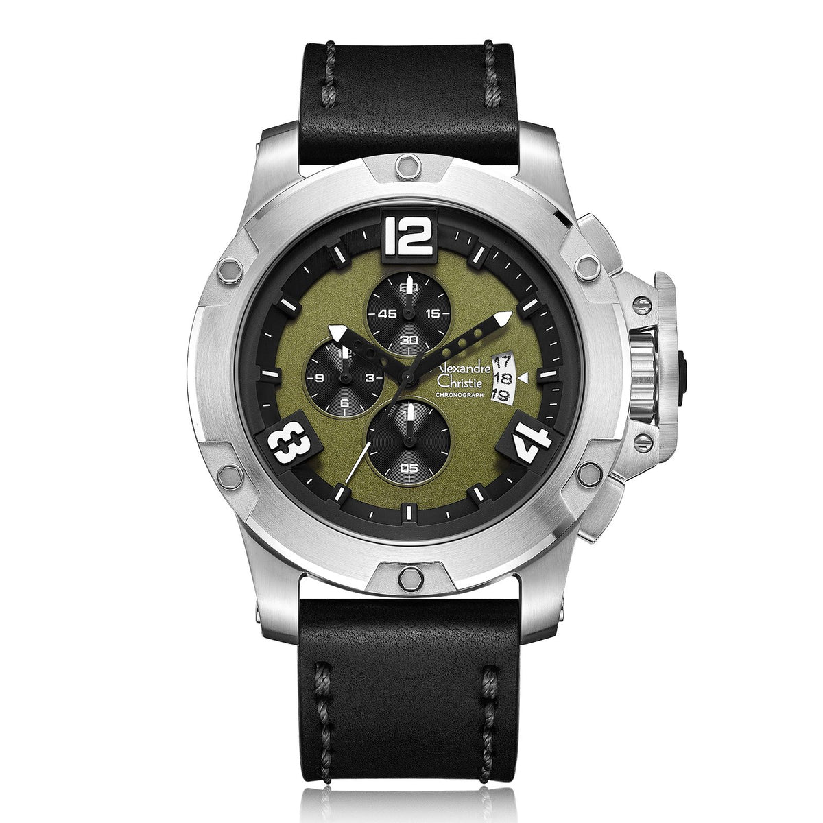 6295MCLSSGN Men's Chronograph Quartz Watch 46mm