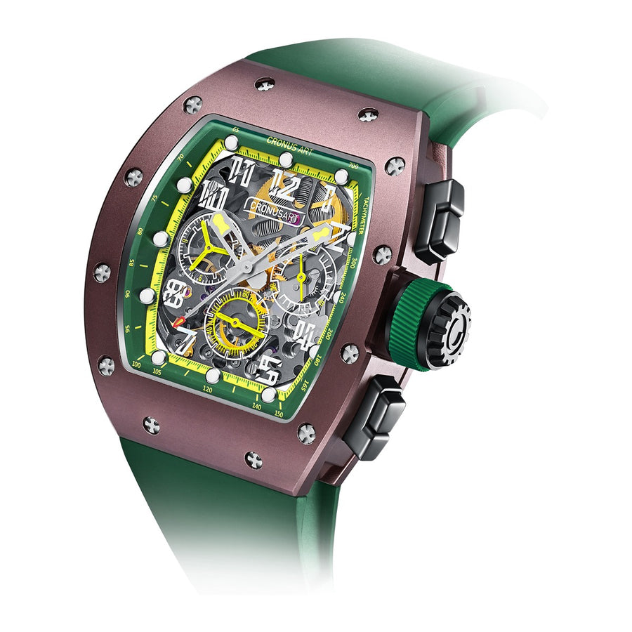 CM09-006 Men's Carbon Case Automatic Watch 42mm