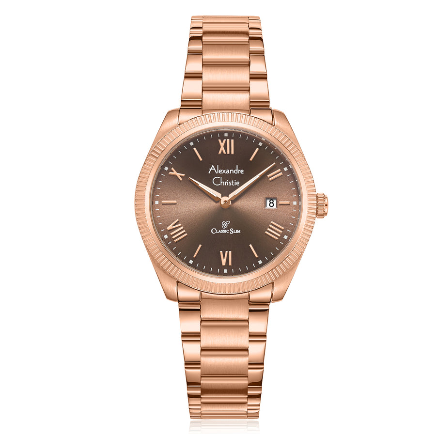 Alexandre Christie 8712LDFRGBO Women's Classic Quartz Watch 32mm