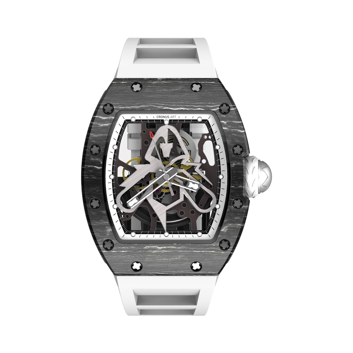 CM002-06C Men's Crystal Case Automatic Watch 42mm