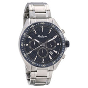 Titan 90103KM02 Octane watch with blue dial and silver stainless steel strap, official gallery image 2