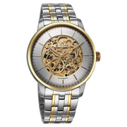 Titan 90110BM01 Golden Heart watch with silver and gold dial and two tone stainless steel strap, official gallery image 3