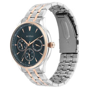 Titan 90127KM02 Opulent watch with blue dial and silver stainless steel strap, official gallery image 3