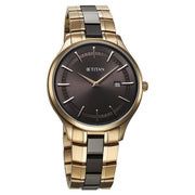 Titan 90142KD02 watch, alternate product view showing the case and strap