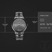Titan 90142QM02 watch, official case size reference image