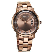 Titan 90170QM02 watch, alternate product view showing the case and strap