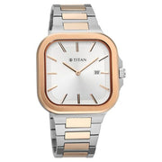 Titan 90176KM01 watch, alternate product view showing the case and strap