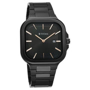Titan 90176NM01 watch, alternate product view showing the case and strap