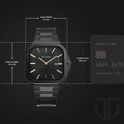 Titan 90176NM01 watch, official case size reference image