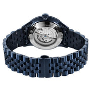 Titan 90201QM01 blue dial watch with blue stainless steel strap — official gallery image 7