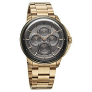 Titan 90217KM02 anthracite dial watch with stainless steel strap — official gallery image 2
