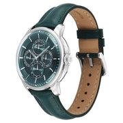 Titan 90217SL02 green dial watch with green strap — official gallery image 3