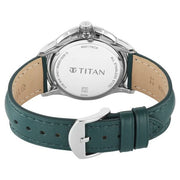 Titan 90217SL02 green dial watch with green strap — official gallery image 5