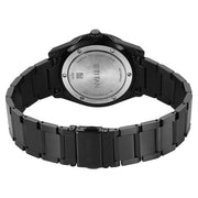 Titan 90219NM01 black dial watch with black stainless steel strap — official gallery image 7