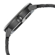 Titan 90220NM01 black dial watch with black stainless steel strap — official gallery image 5