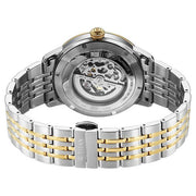 Titan 90223BM01 silver dial watch with gold and steel stainless steel strap — official gallery image 6