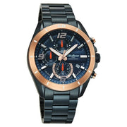 Titan 90253KM02 blue dial watch with blue strap, alternate product view showing the case and strap